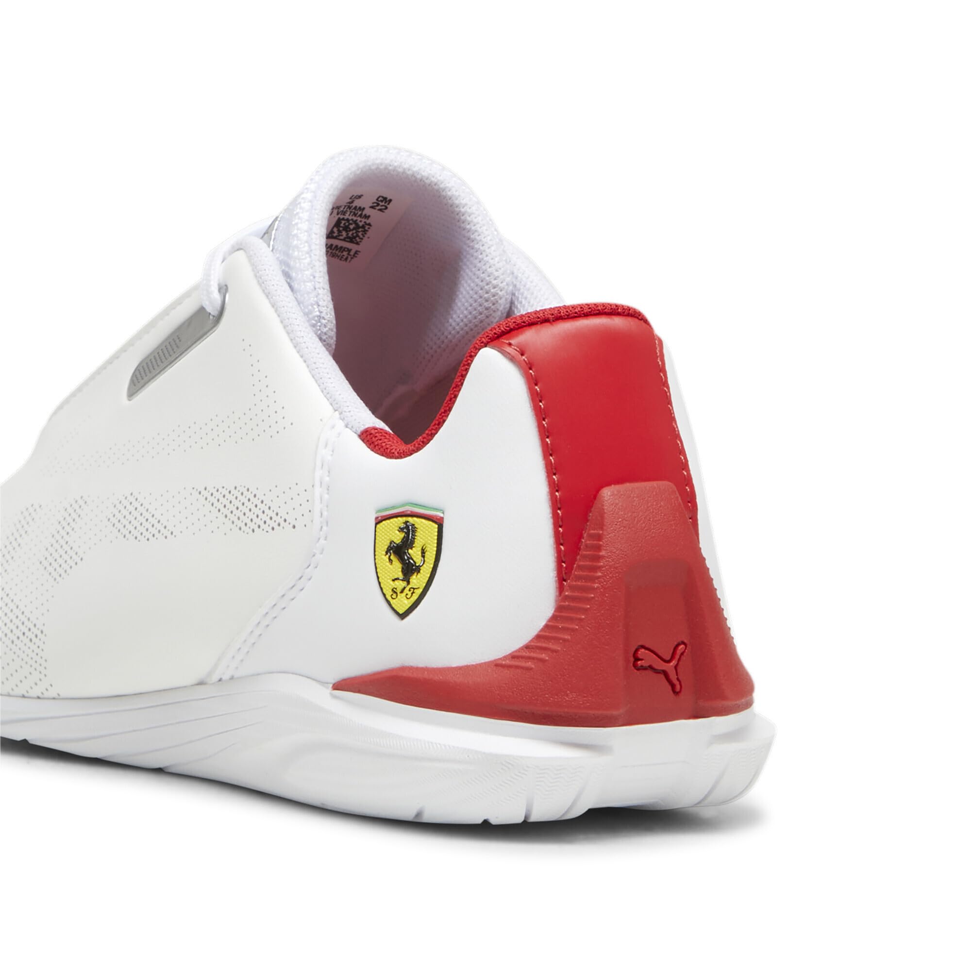 PUMA Zapatillas Scuderia Ferrari Drift Cat Decima 2.0 Niños 38 White Rosso Corsa Red ┃Zapatillas de Motorsport Juvenil Unisex de Ajuste estándar