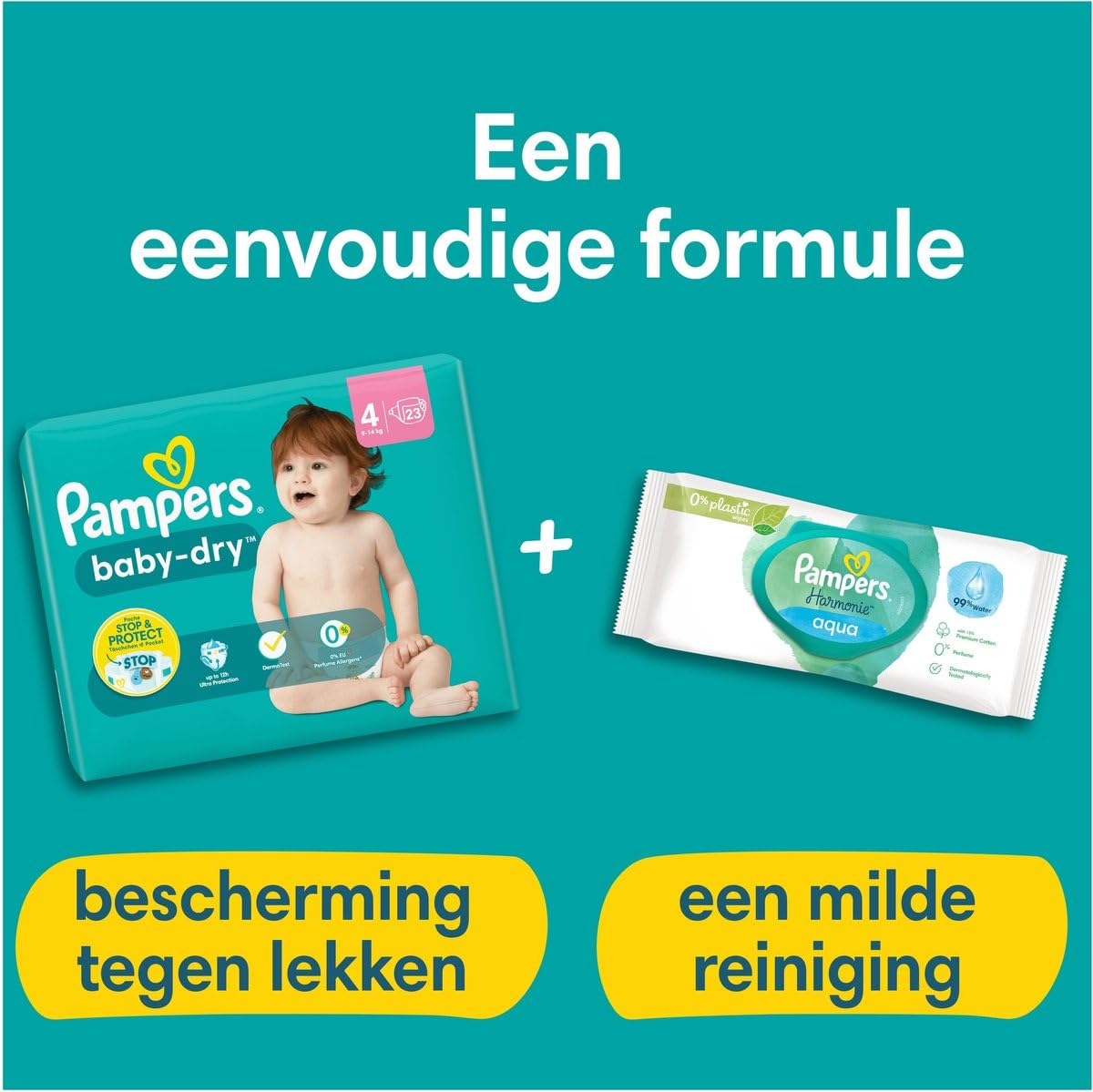 PAMPERS Windeln T4 - Das Paket mit 96 Windeln