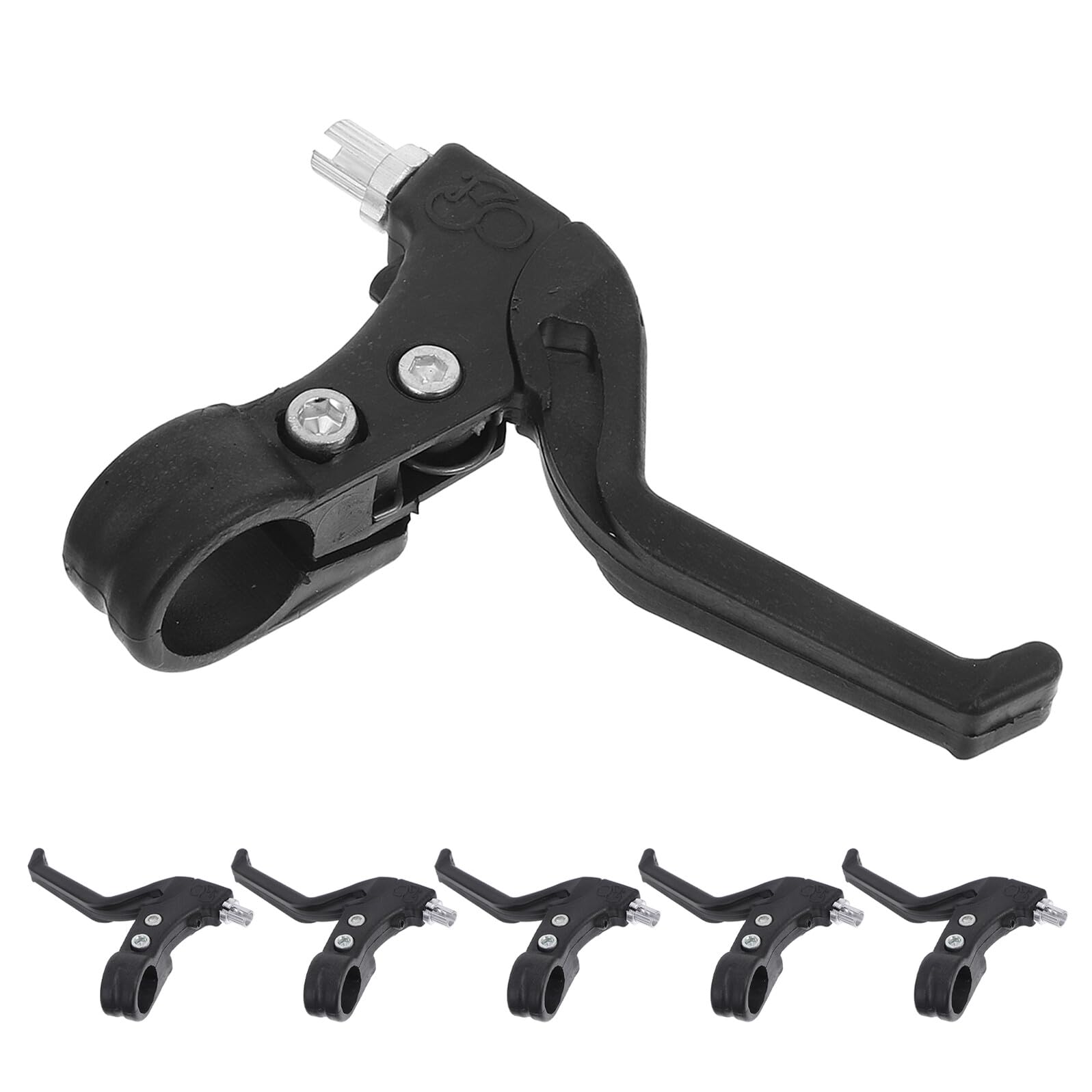 6 Manetas De Freno Para Bicicleta Infantil Color Negro