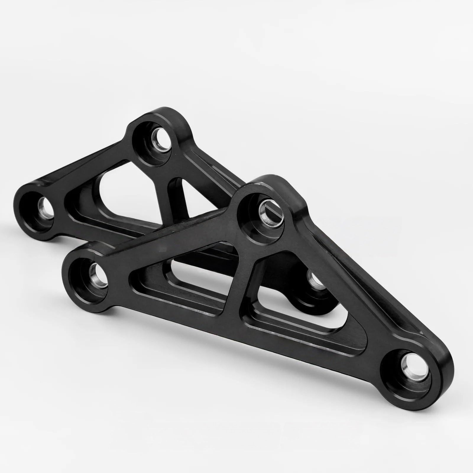 Zestaw łączników obniżających Do Kawasaki Z900RS 2018+ Z900 2017+ | 7075 Aluminiowy drążek łączący wysokość łącznika wahacza(Chrome)