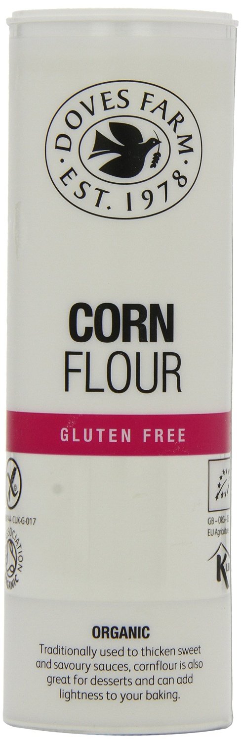 (2 Pack) - Doves Farm - Corn Flour Organic GF | 110g | 2 PACK BUNDLEEU Organic