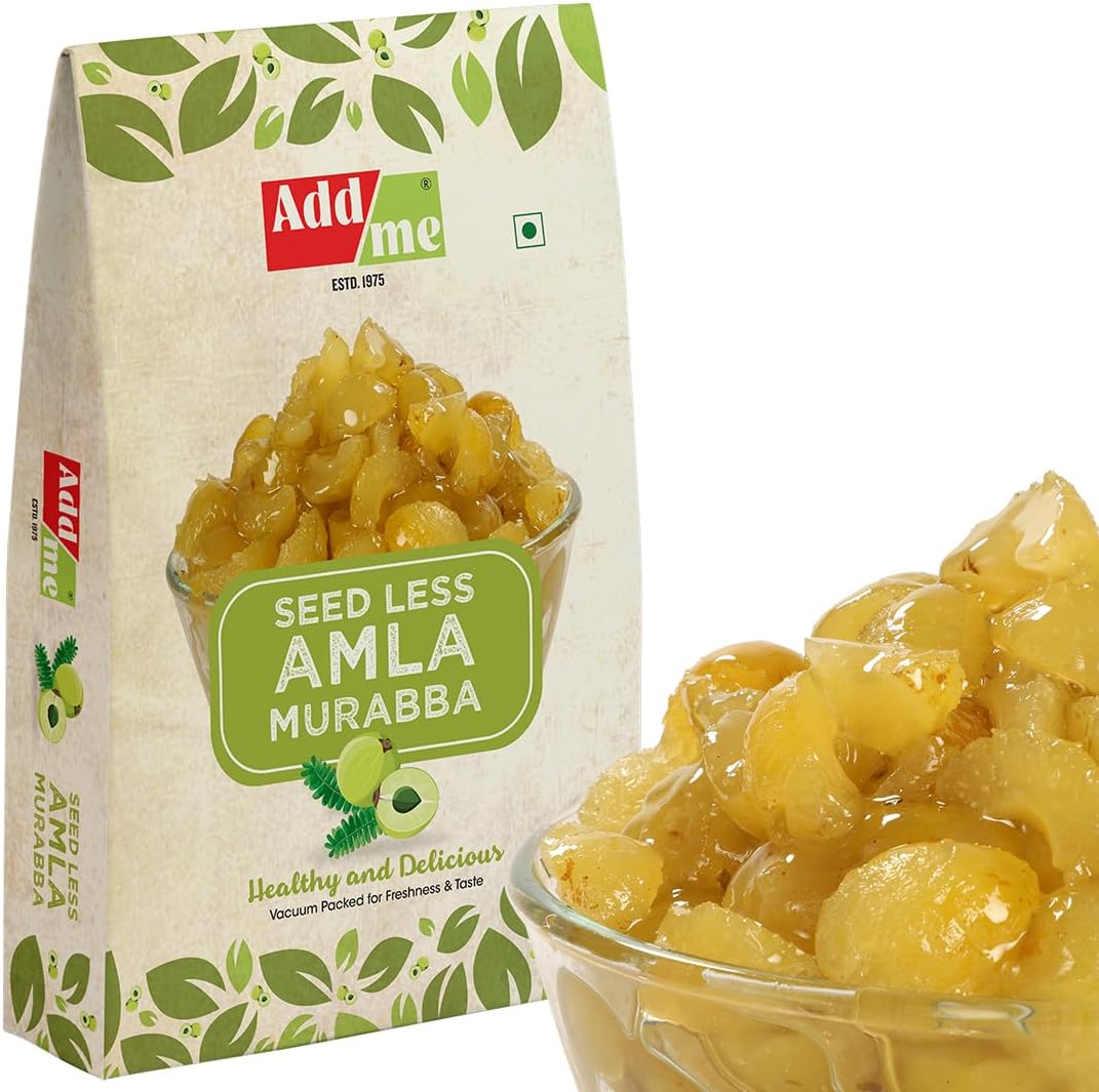 Seed Less Amla Murabba Awla 1kg Without Sugar Syrup Vacuum Pack Sweet and Fresh 1 kg