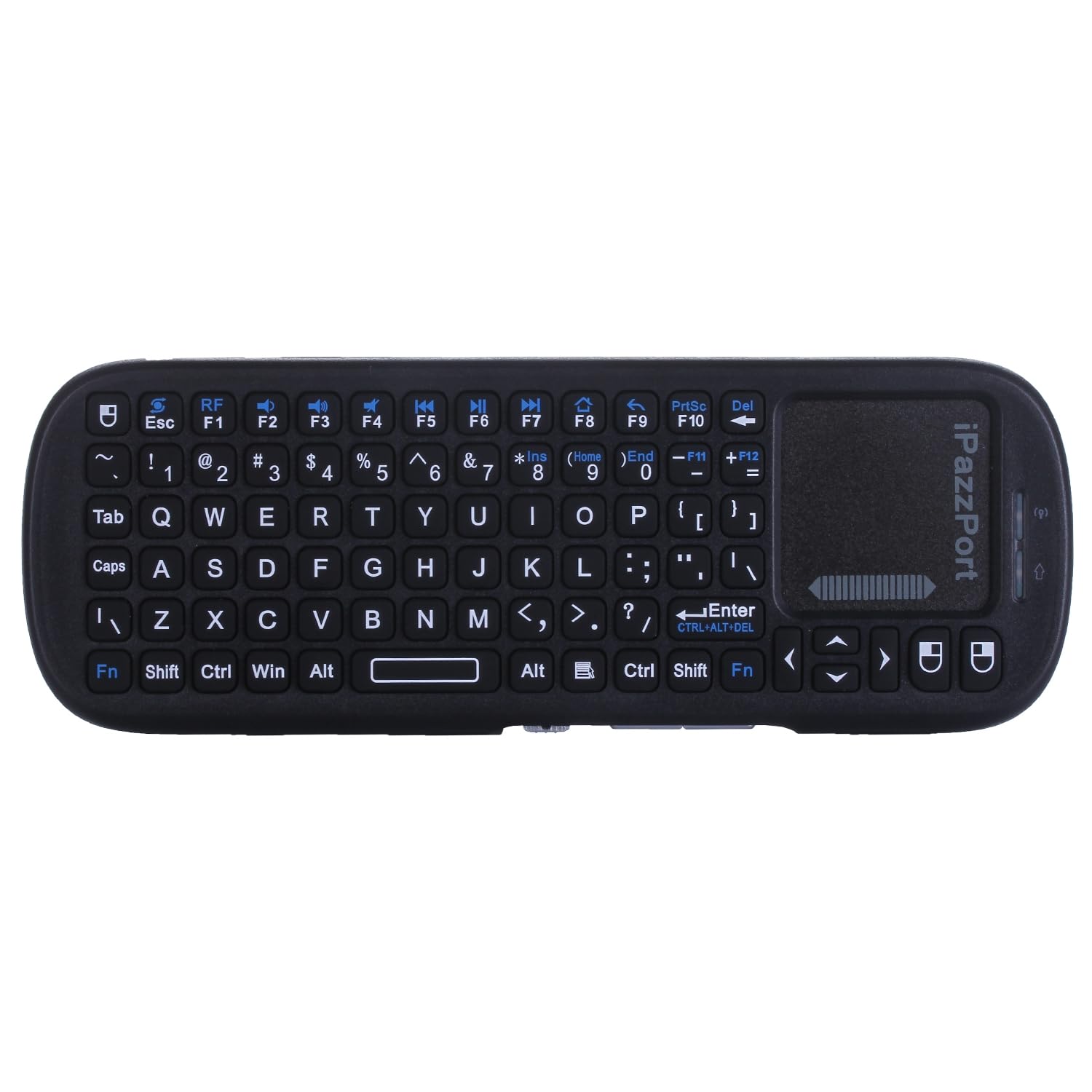 iPazzPort 2.4G+Bluetooth Wireless Mini Keyboard with Touchpad and Mouse Compact Design,Portable Lightweight for Firestick TV/PC/Android/iOS/Raspberry/HTPC-image-44