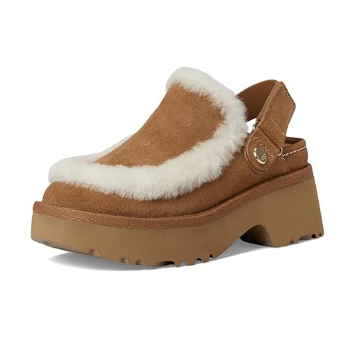 UGG Women's Esmee Clog - 8 - Chestnut