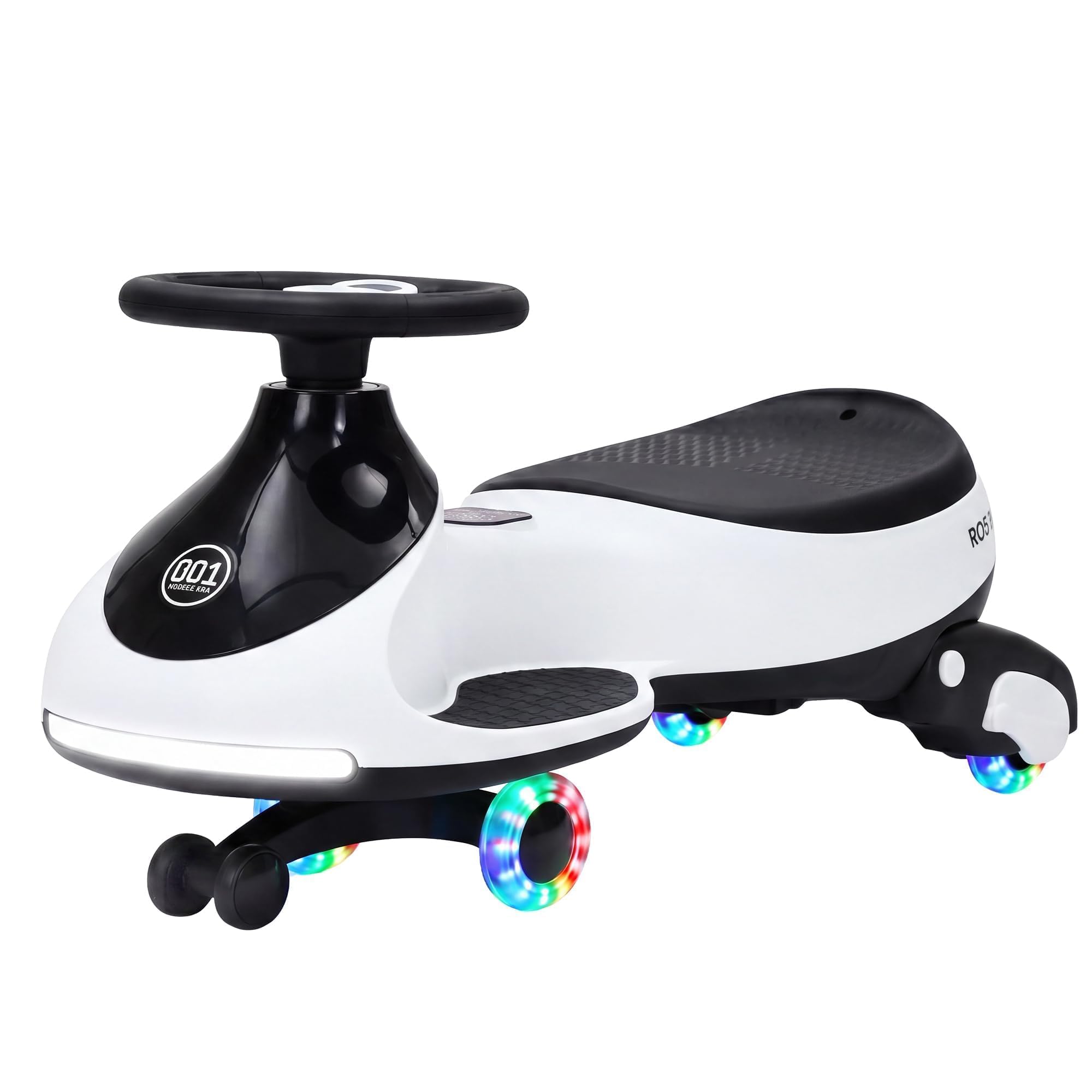 12V Battery Powered Kids Wiggle Ride on Car, 2 in 1 Electric Swing Car — image 1