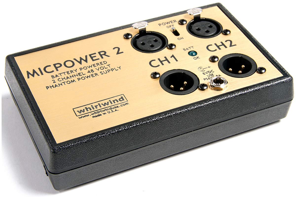 whirlwind MICPOWER ファントム電源供給　マイク　PA MICPOWER 4