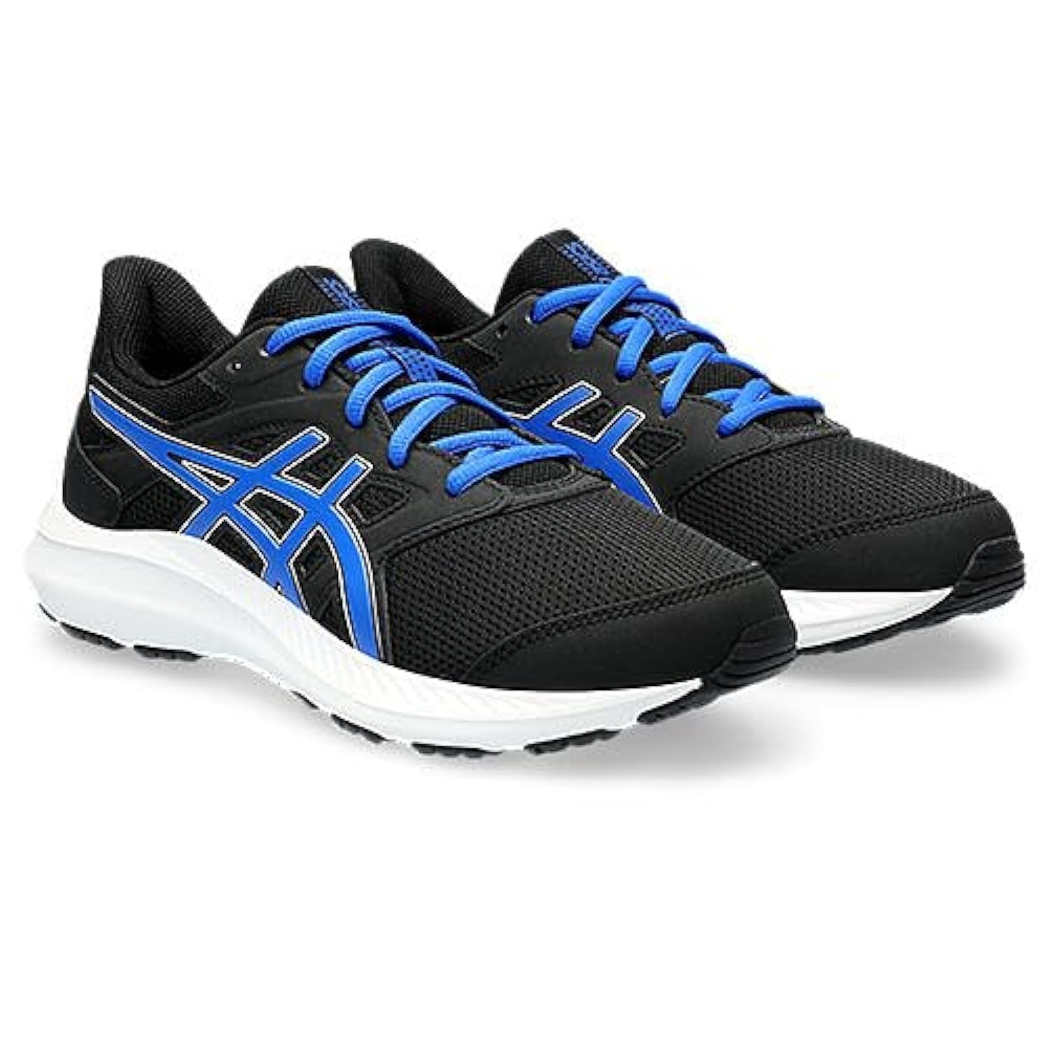 ASICS Zapatillas de Running para Niños Jolt 4 GS Azul Negro, Correr