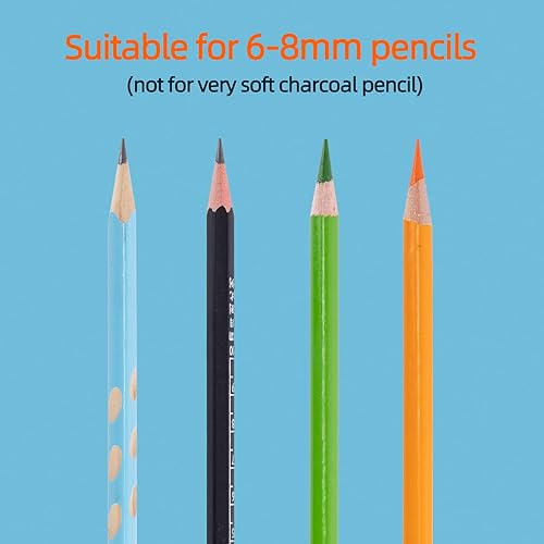 Miniatura 2 de Sacapuntas sacapuntas eléctrico totalmente automático suministros escolares recargables portátiles para profesores oficina aula apto para lápices de