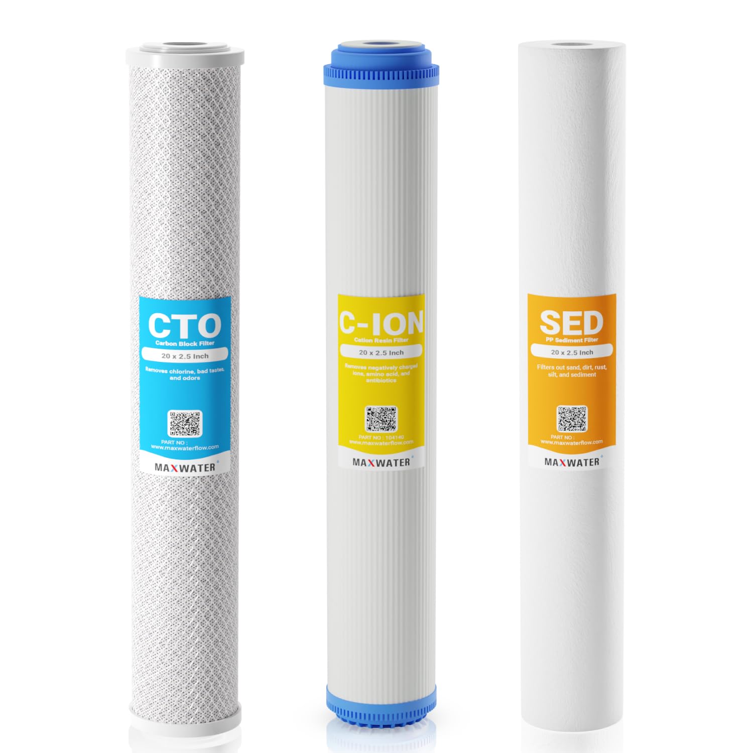 Max Water Whole House Water Softening Set 20