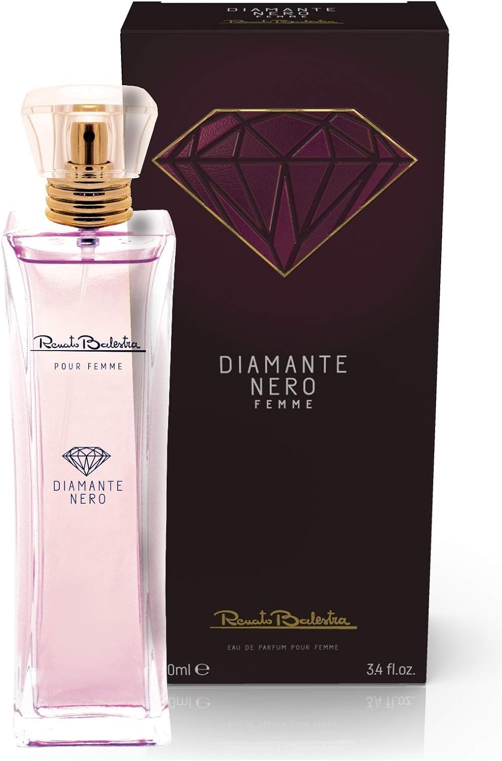 Renato Balestra Donna Diamante Nero Edp.100 ml. Spray " SET DA 3 PEZZI"