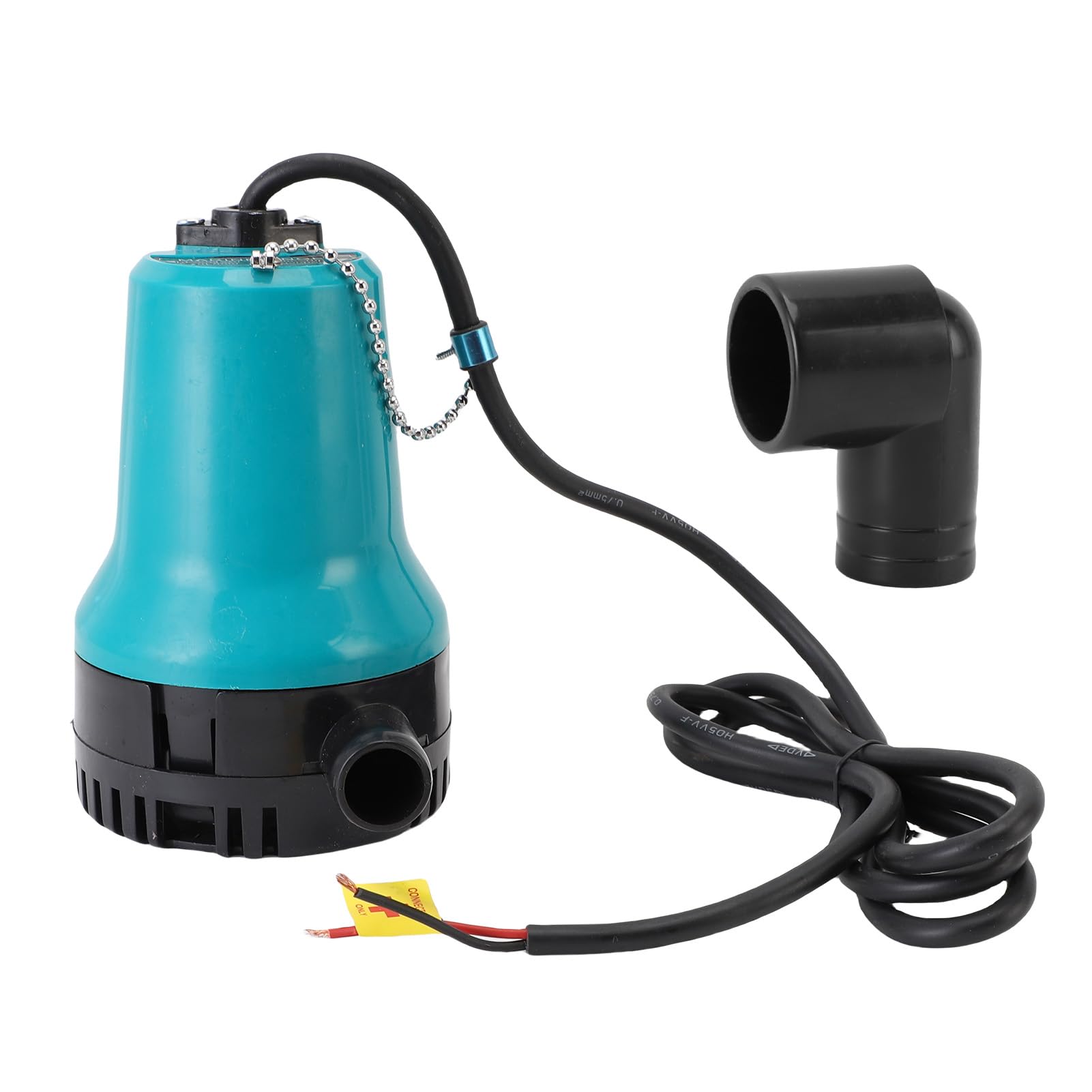Pompe de cale électrique marine, BL-2512SI 12V 1110 GPH Pompes à eau de cale de bateau, 1 Inch Outlet 4m Lift, Pom pe transfert d'eau électrique pour le nettoyage du pont