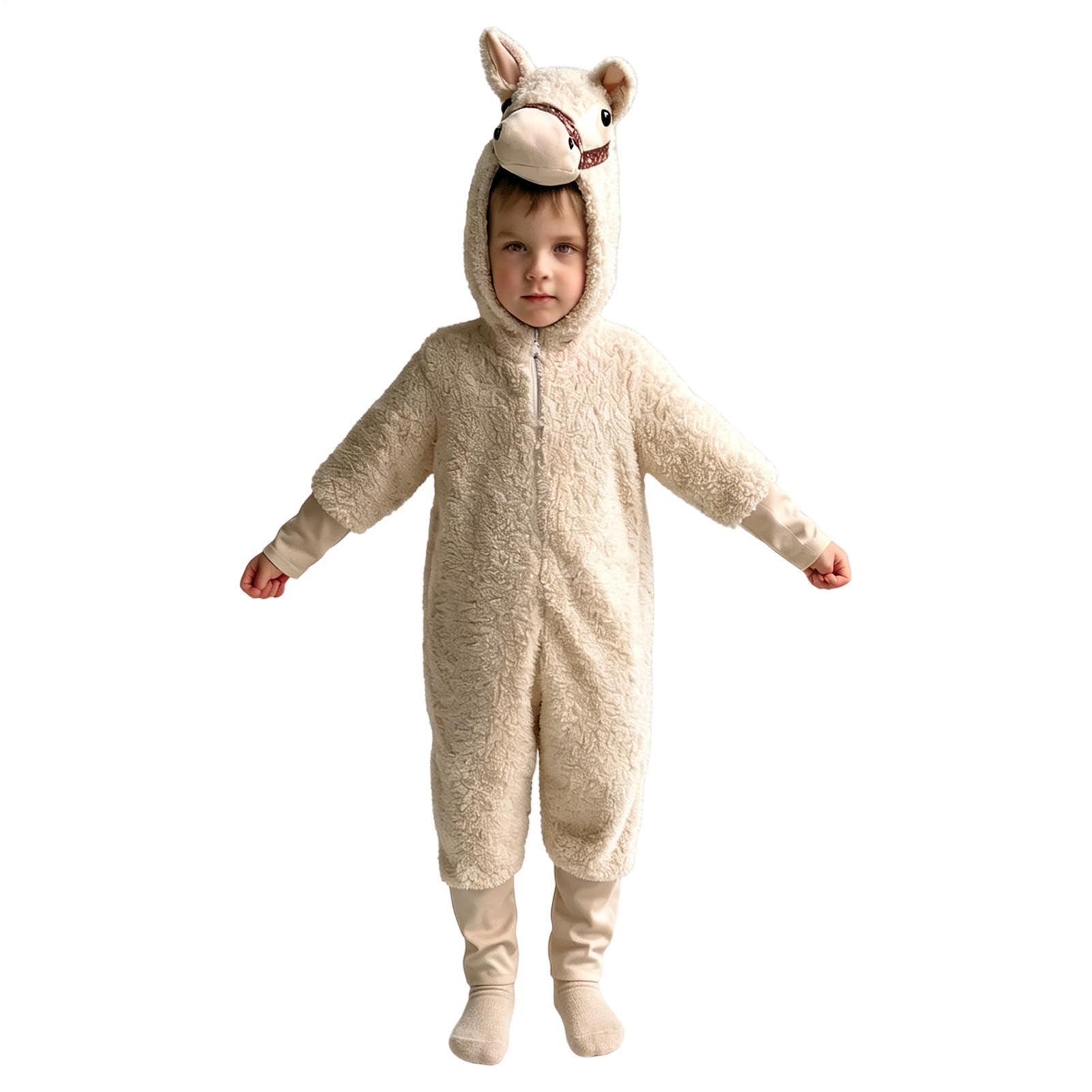 Genérico Disfraz de Llama Mono Unisex de Llama para Disfraz de Cosplay
