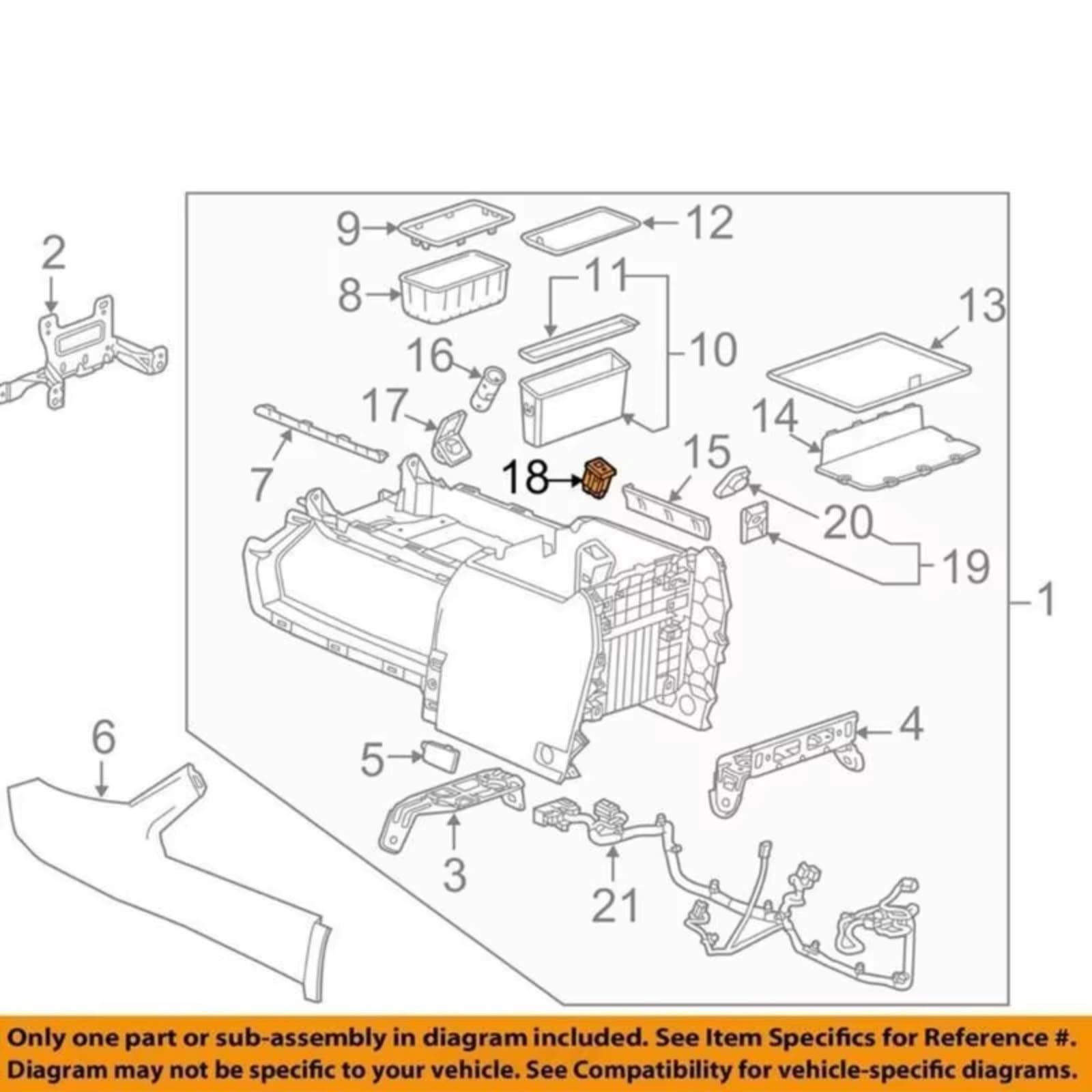 Sostituzione porta USB AUX per connettore presa di ricarica per lettore auto 13519224 13509942 13510854 USB Autoveicoli