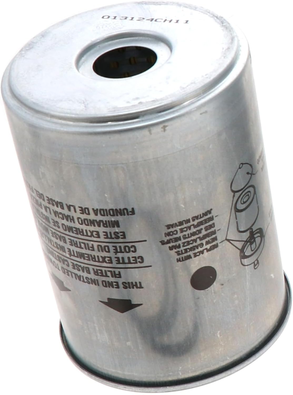 WIX Filters - 33196 Heavy Duty Cartridge Fuel Metal Canister, Pack of 1