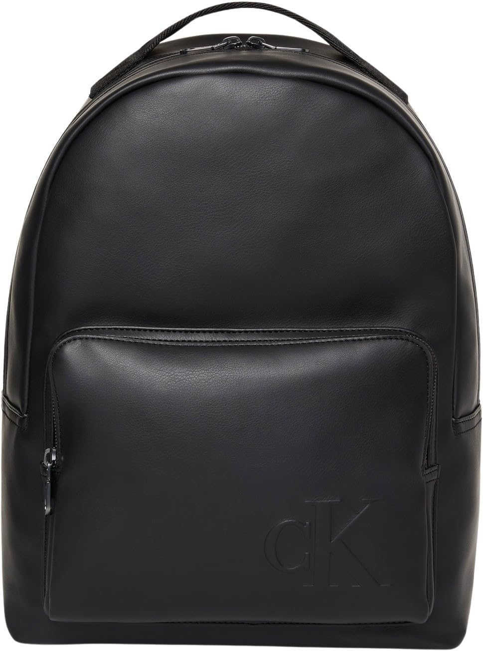 Calvin Klein Bold Ck Round Backpack Erkek Sırt Çantası, Siyah, Tek Beden