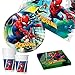 ColorBaby Spiderman - Set menaje Fiesta 37 Piezas (8 Servicios)
