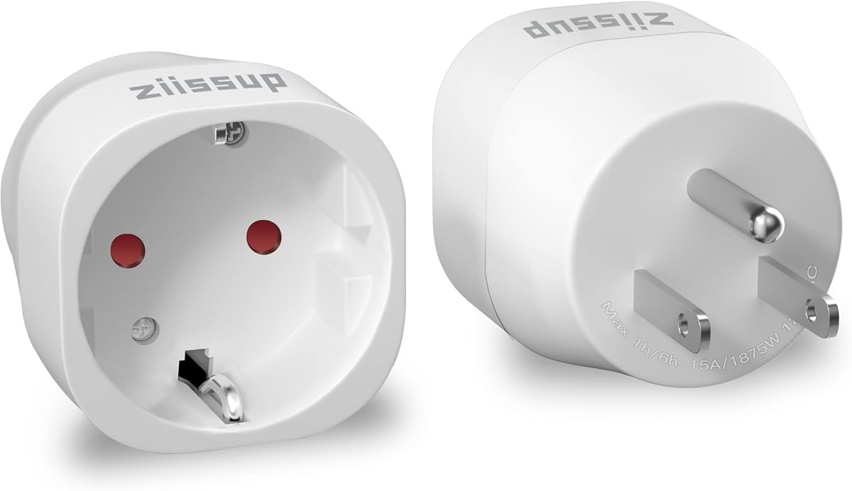 European to USA Plug Adapter