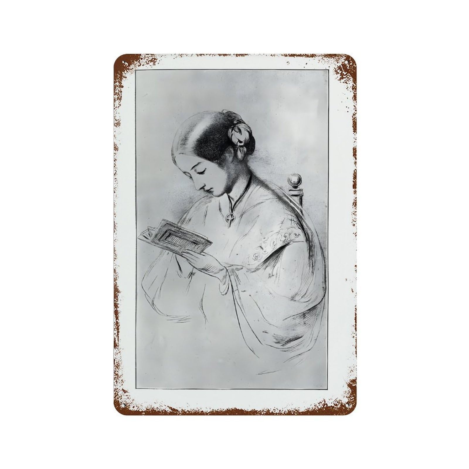 xiaoxiaoshen Florence Nightingale (45) Wall Decor Art Metal Tin Poster Modern Home Decor Art Home Bar Shop Decorations Vintage Sign 30x20cm