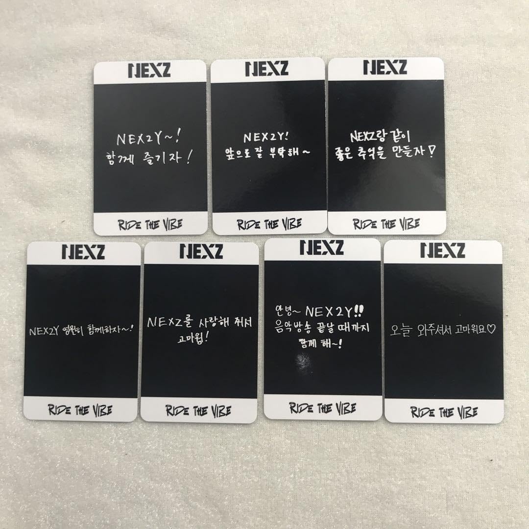 Amazon.co.jp: NEXZ RIDE THE VIBE サノク Mカ1週目 事前収録特典  