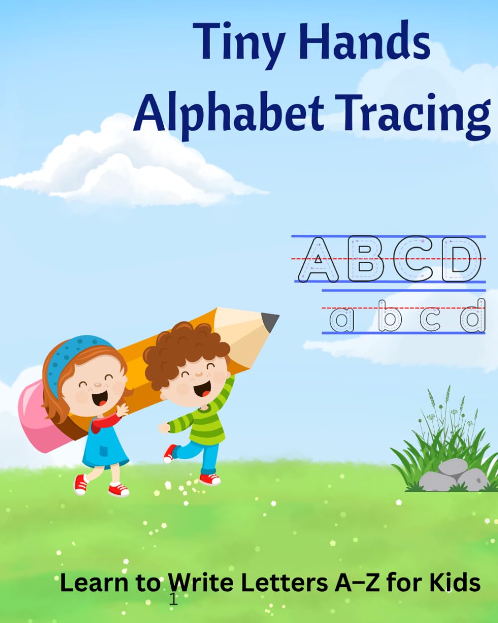 Tiny Hands Alphabet Tracing and Coloring Book