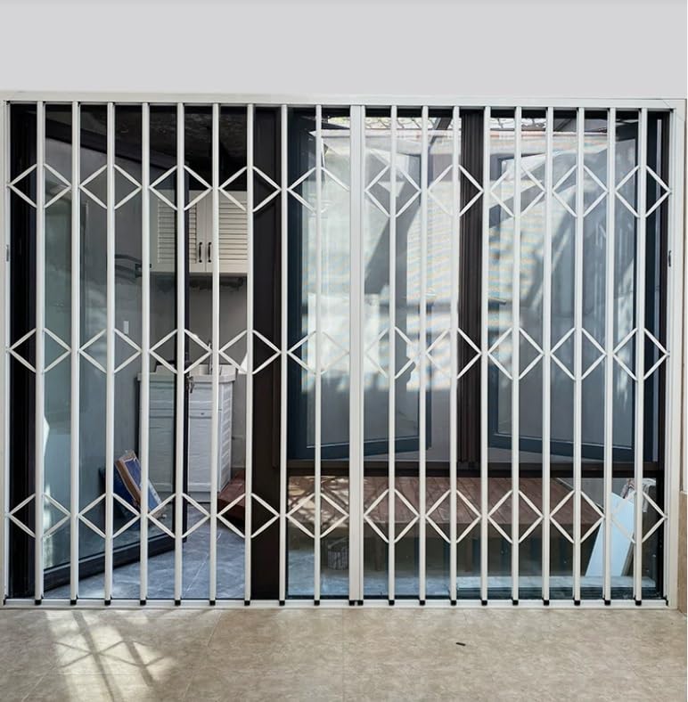 Rejas para Ventanas Exteriores Rejas Plegables Para Ventanas, 80 90 70 150 160 140 120 Cm. Protección Antirrobo Para Ventanas Rejas De Seguridad Para(60x80cm/24x32in)