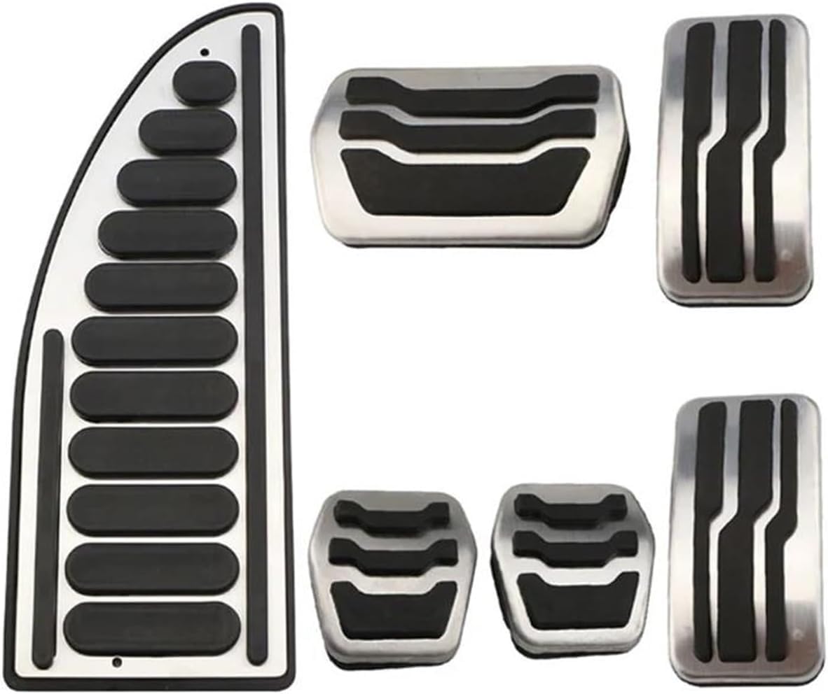 Car Pedal Cover for Ford Focus MK2 MK3 MK3 MK4 ST RS 2008-2021, Gas Accelerator Brake Clutch Cover Non Slip Hard Wearing Parts Accessories,A/at 3Pcs : Automotive