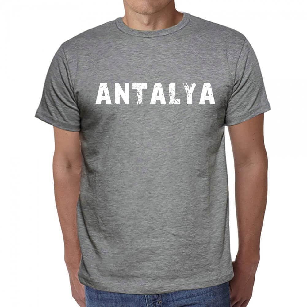 UltrabasicMen's Graphic T-Shirt Antalya Short Sleeve Tee-Shirt Vintage Birthday Gift Novelty Tshirt