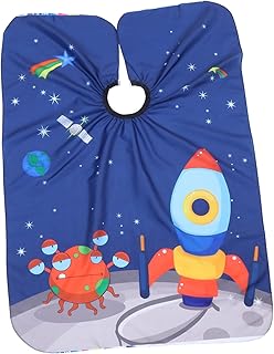 Children's Barber Cloth Hair Dye Shampoo Cape Color Shampoo Professinal Hairdressing Short Capes Hair Salon Nylon Capes Salon Cape Hairdressing Cape Child Haircut Cape Fabric