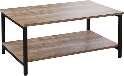 Miniatura 5 de OneSpace Camden - Mesa de centro rectangular, roble clásico