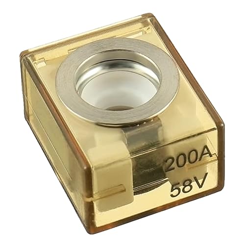 Fusible terminal 200 AMP Fusible de batería clasificado marino 58V DC Max IP66 impermeable MRBF fusible 200A