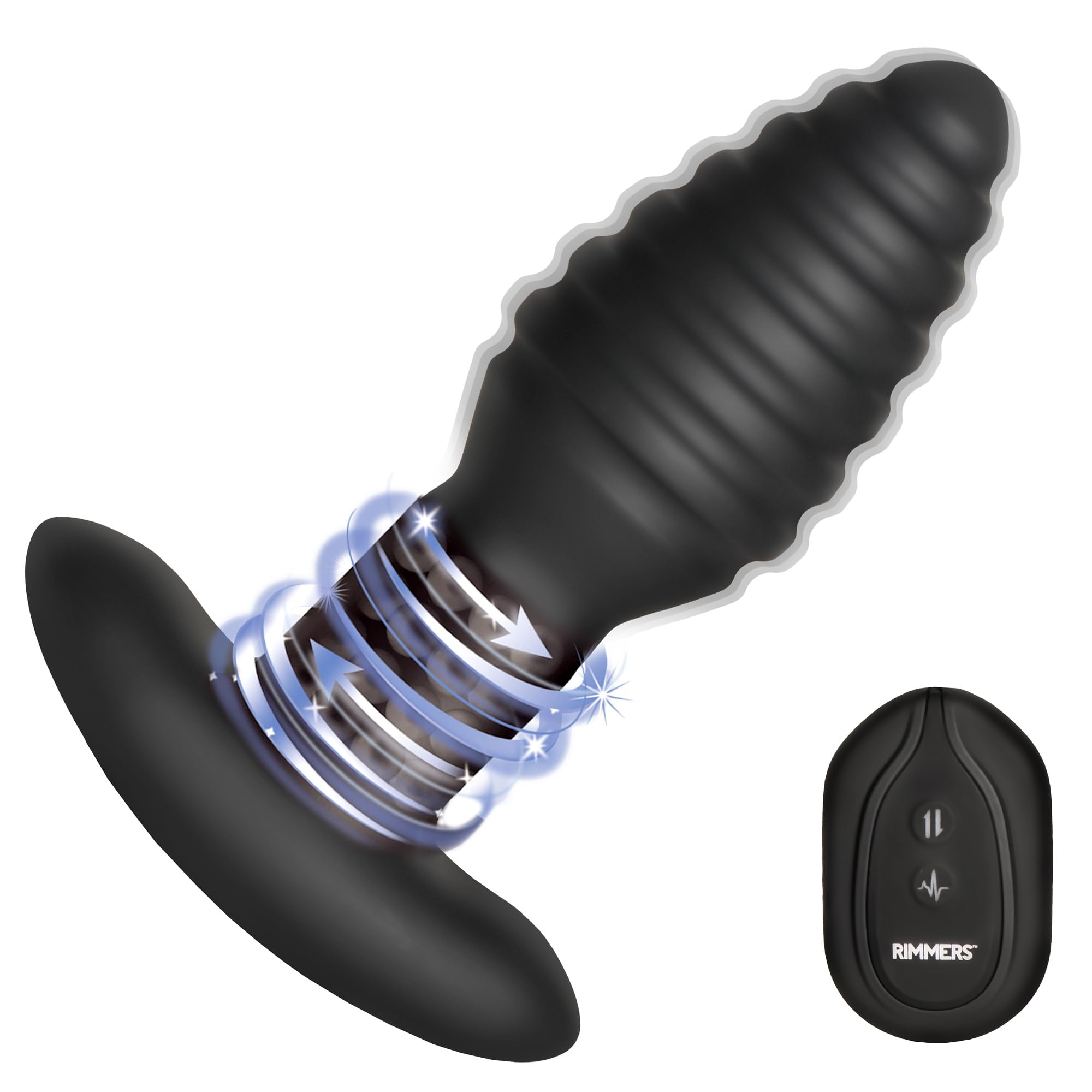 DeepRim - Vibratore anale con telecomando