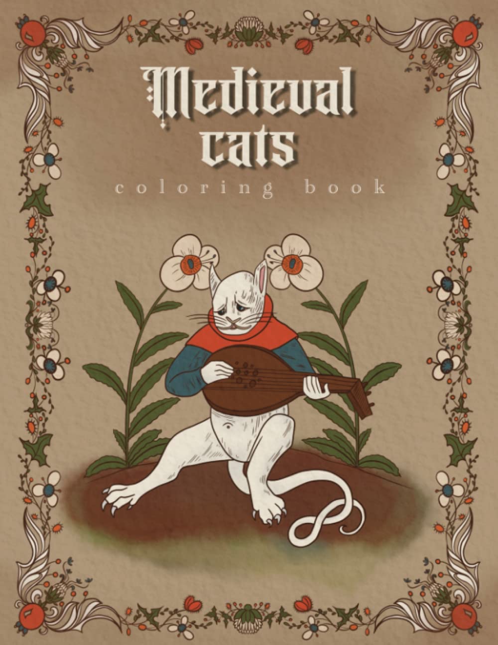 Medieval cats: Coloring book