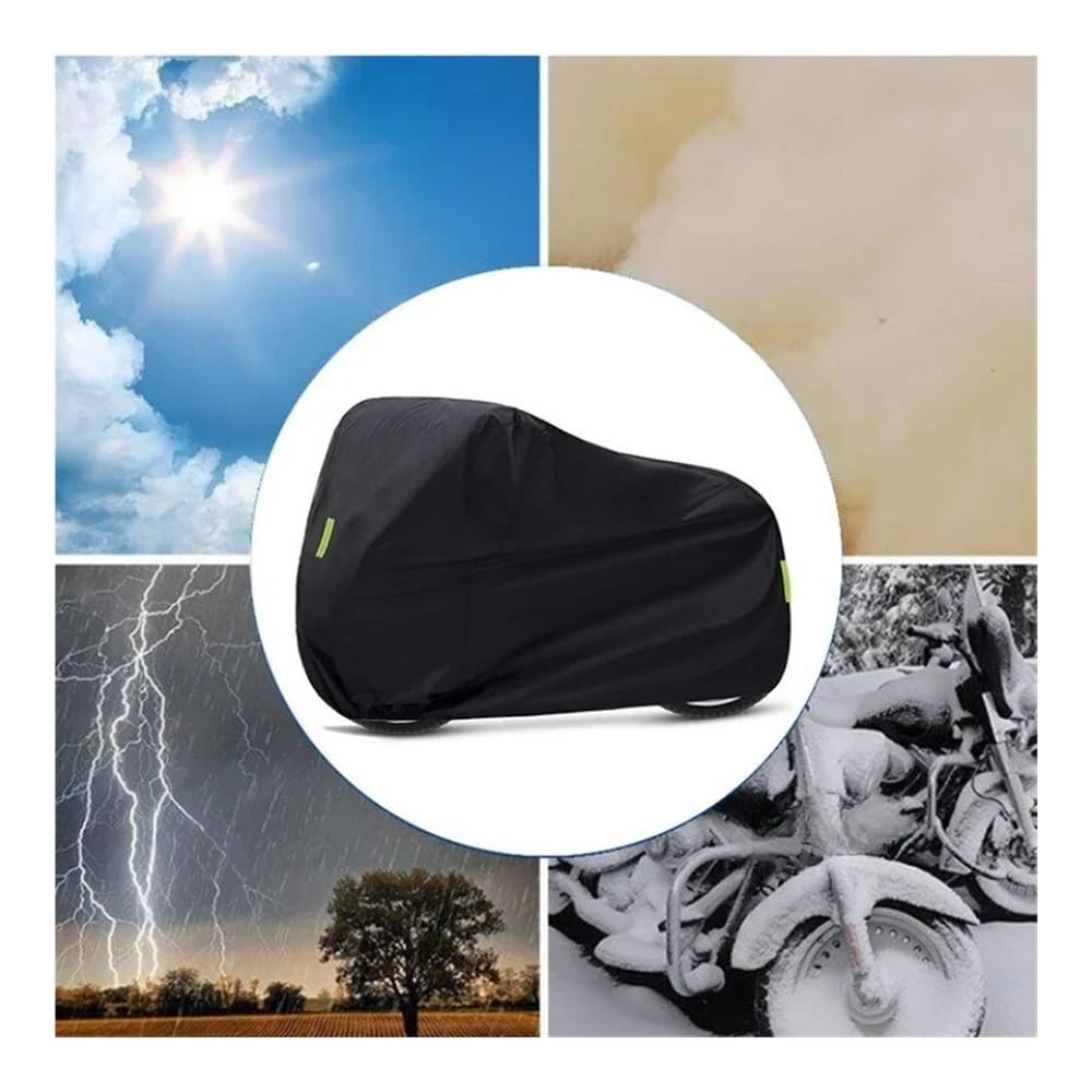 M-4XL Accesorios para Motocicleta, Piezas Protectoras para Interiores Y Exteriores, Cubierta A Prueba De Llia para Todas Las Estaciones, Protección Universal Motocicleta Aire Libre Temporada Cubierta