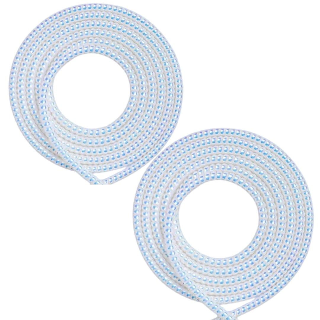 Full Size 1.4 Meter (2 Pcs) Metallic Finish Cable Charger Spiral Protector/Wire Repair/Pet Cord Protector/Headphone Saver, Cable Wrap/Cover for iPhone Lightning, Mac Charging Cable, USB Tube-picture-32