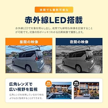 Amazon.co.jp: WTW 塚本無線 バレットカメラ 500万画素 黒色