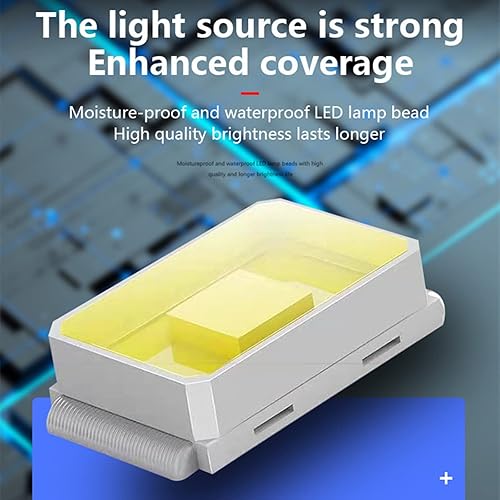 Miniatura 7 de Luces solares 2 en 1 para exteriores, sensor de movimiento, luces para exteriores con 50/53 cuentas de lámpara LED para valla, patio, jardín, patio,