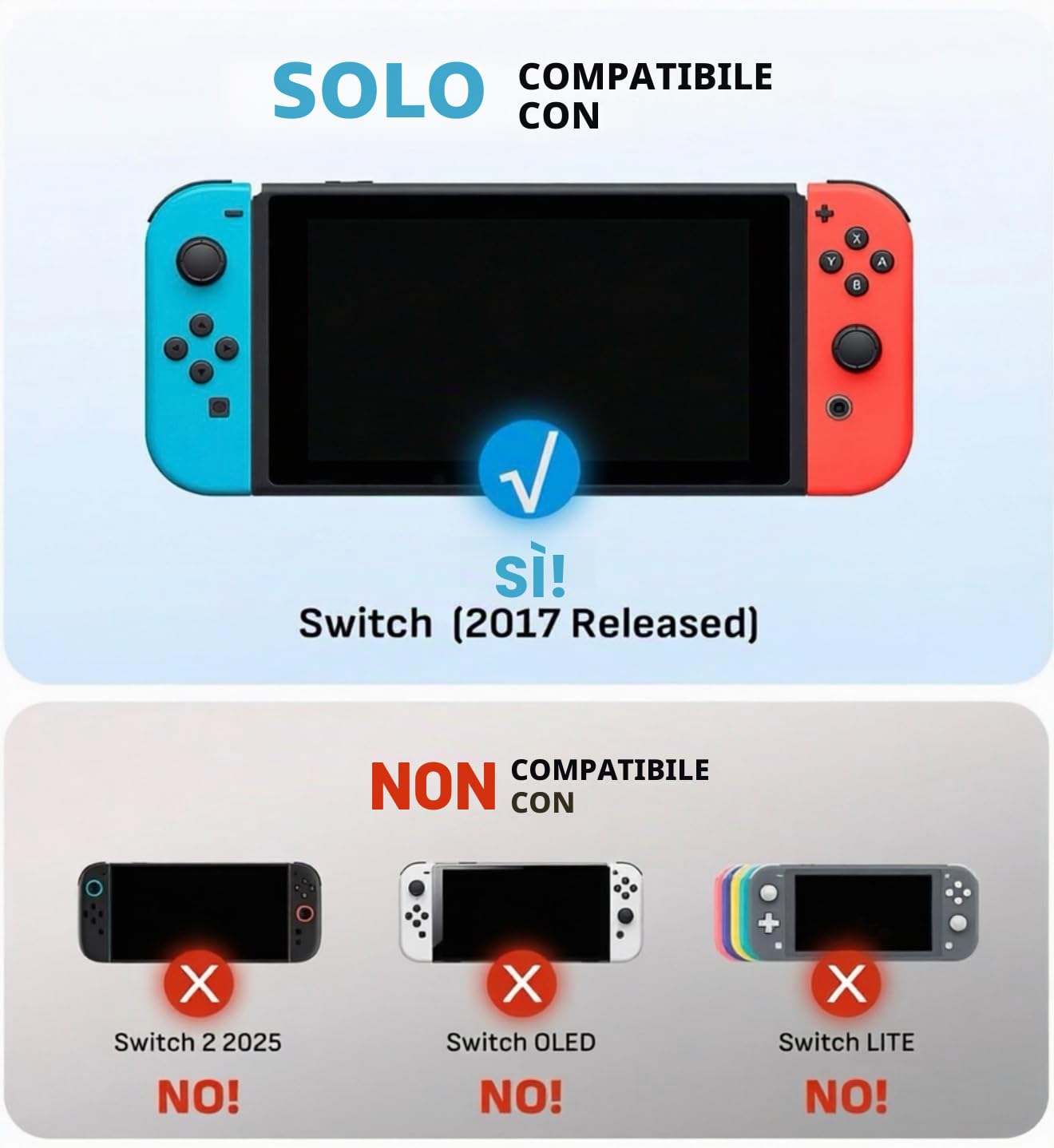 Mumba Custodia per Nintendo Switch, robusta custodia protettiva ibrida in TPU, per Nintendo Switch, colore: verde
