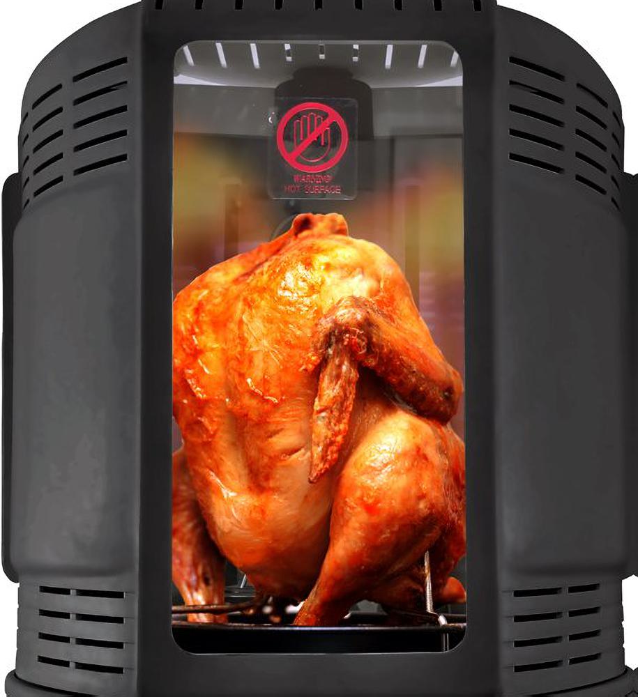 Rotisserie Chicken Vape Pegasus CR-5E Electrical Chicken Rotisserie, 5  Spits – Galaxy Group Corp Amazon.com: NutriChef Vertical Countertop  Rotisserie Oven Roaster, Rotating Shawarma And Kebab Machine with Skewer  and Rack, Basket Tower,