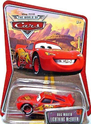 Disney Pixar Cars Bug Mouth Lightning McQueen 1:55 Die-cast Vehicle