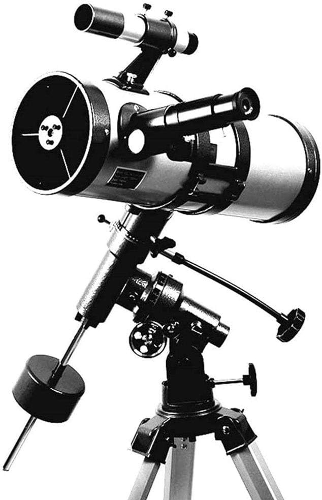 DCYEQRQ 114mm EQ Space Astronomical Refractor Telescope, Reflector Telescope for Observe Star/Moon/Saturn/Jupiter
