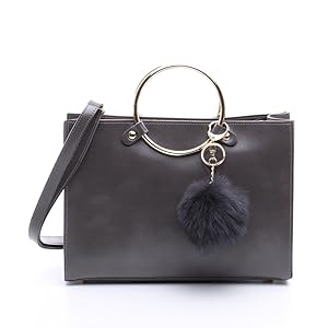 Amazon.co.jp: 【セット品】ゴールドリングハンドルバッグ