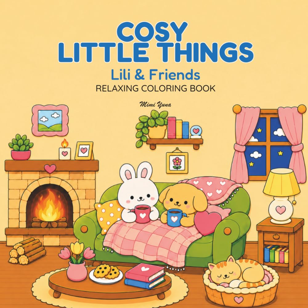 Cosy Little Things: Relaxing Color Book