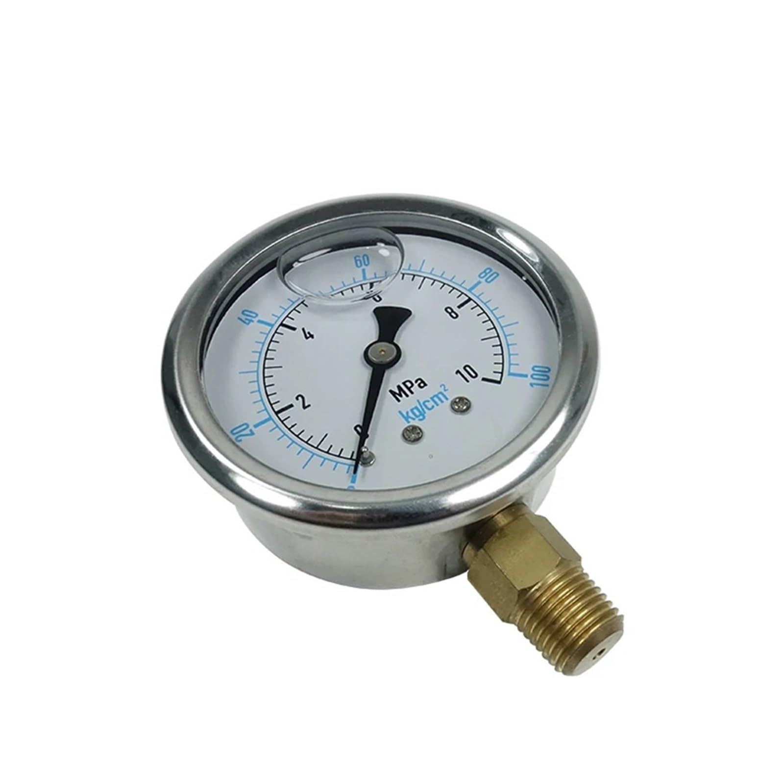 El manómetro diésel con rango de 0~40 Mpa y tamaño de 60 mm | Radial Install Anti-vibration Liquid Pressure Gauge