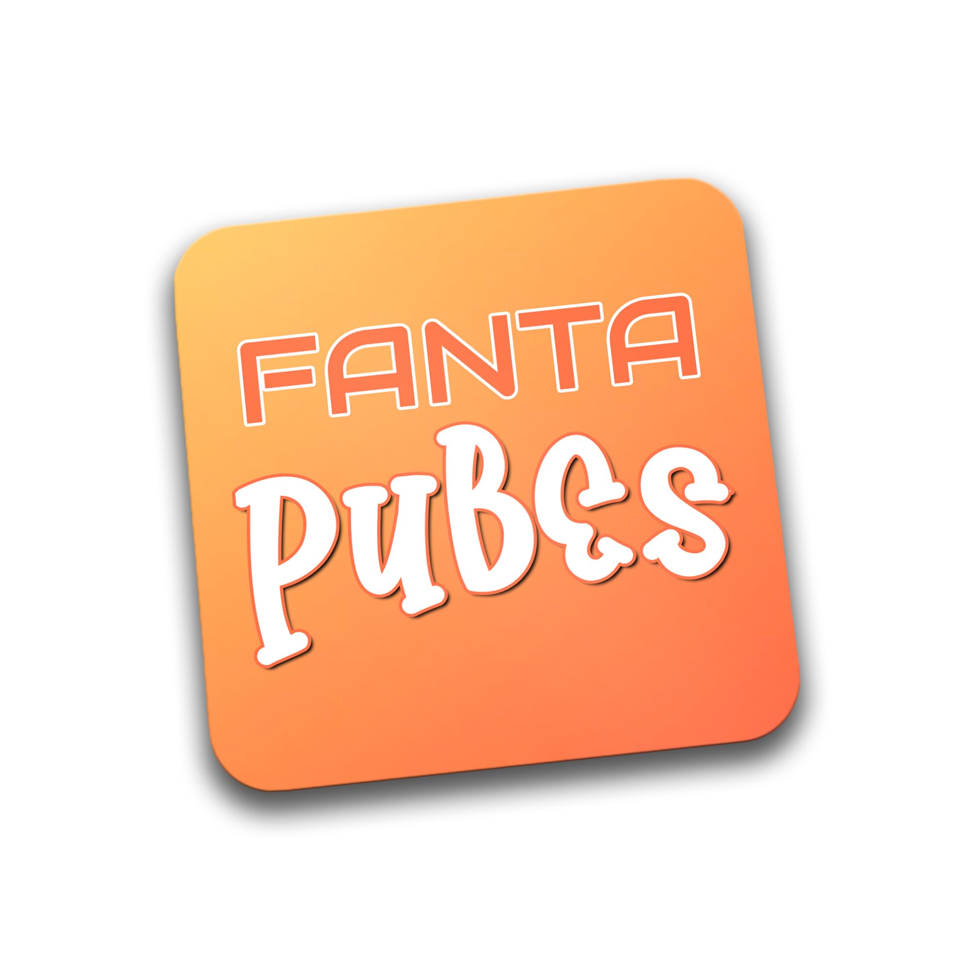 Rib Ticklerz - Funny Coaster Fanta Pubes Rude Novelty Gifts Birthday Christmas Secret Santa Present Ginger Hair Friend Bestie Colleague Work Office Jokes - DC372