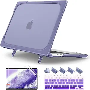 Batianda Shockproof Matte Case for MacBook Air 13 Inch 2020 2019 2018 Model A2337 M1 A2179 A1932 with Touch ID, Heavy Duty...