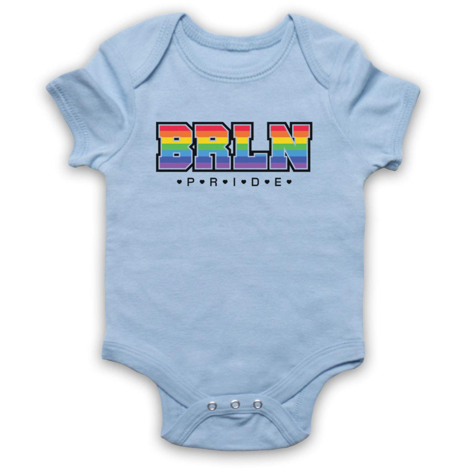 Barboteuse bébé Berlin Germany haut de gamme aux couleurs Pride