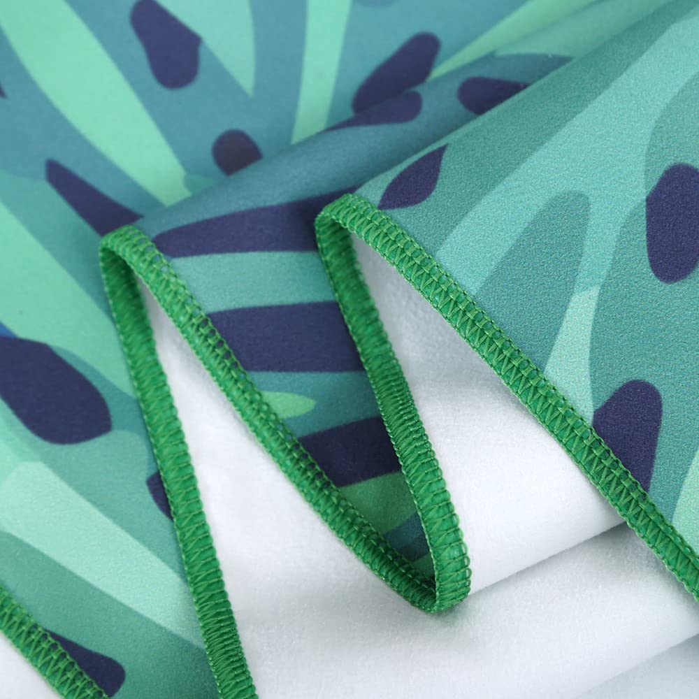 Serviette de Plage en Microfibre Anti Sable 160x80cm Grande Couverture