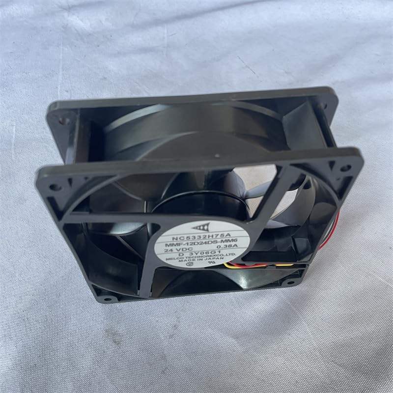 NC5332H75A MMF-12D24DS-MM6 1238 Cooling Fan 24VDC 0.36A for Servo Amplifier