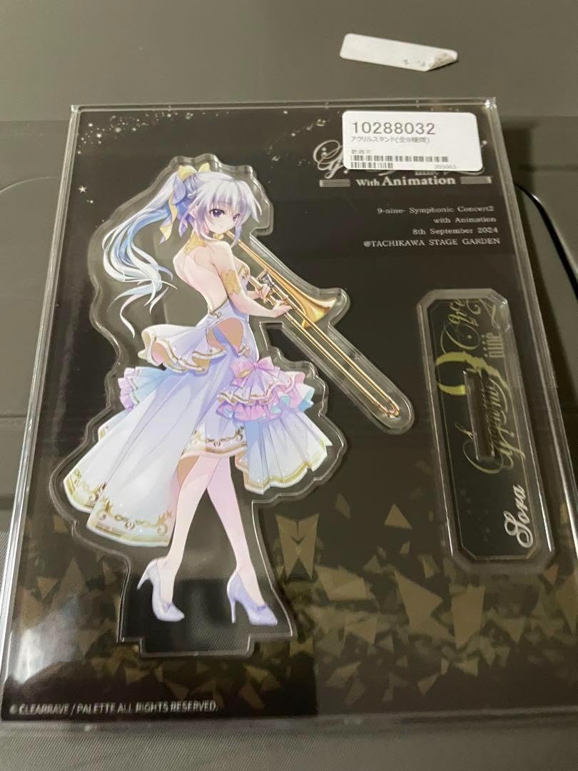 ぱれっと 9-nine- シンフォニックコンサート アクリルスタンド 4個セット ぱれっと 9-nine- シンフォニックコンサート アクリルスタンド 新海天