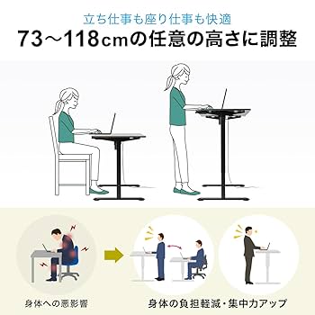 渋谷区 サンワダイレクト 昇降デスク 電動 幅120cm×奥行60cm Amazon | サンワダイレクト 電動 昇降デスク 幅120×奥行60cm